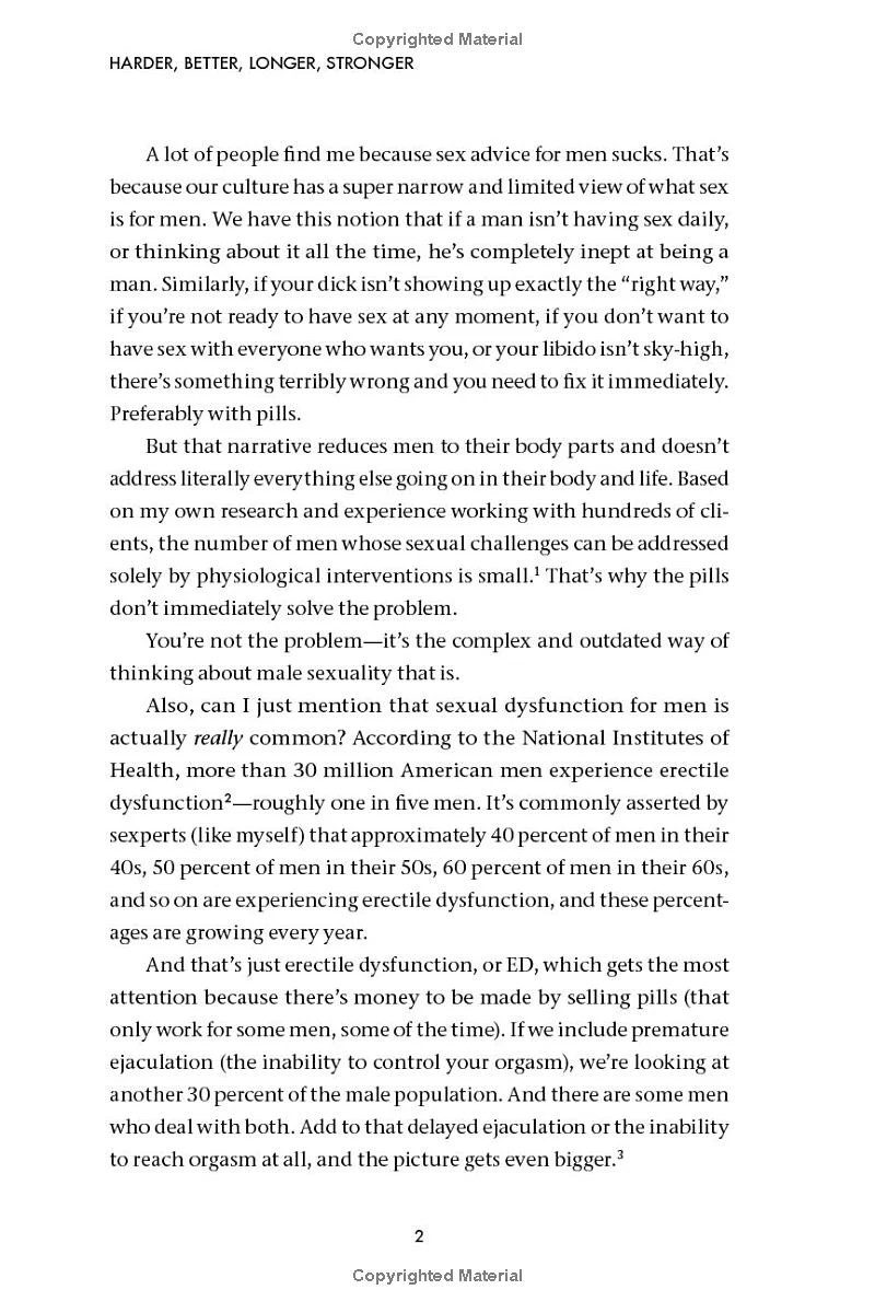 Harder, Better, Longer, Stronger: Science, Skills, and Secrets for the Best Sex of Your Life (Hardback) - Image 4